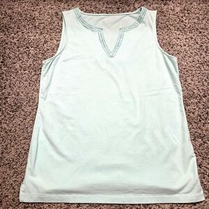 Women's Sleeveless Top in Light Blue
